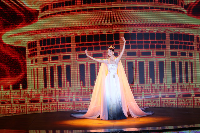 佟丽娅，央视唯一指定古装仙女舞蹈演员