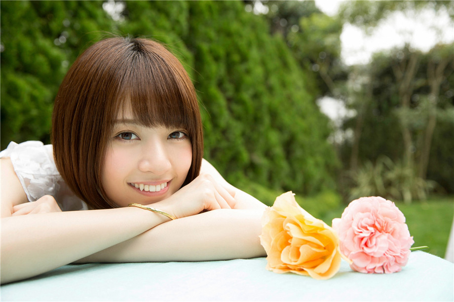 清纯可爱的日本美女短发图片第1张