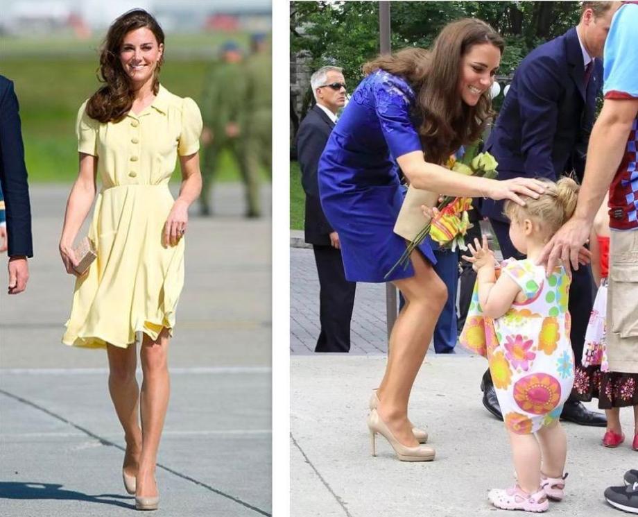 你看你看，凯特王妃的鞋在偷偷地变！原来它才是更显腿长的优雅款