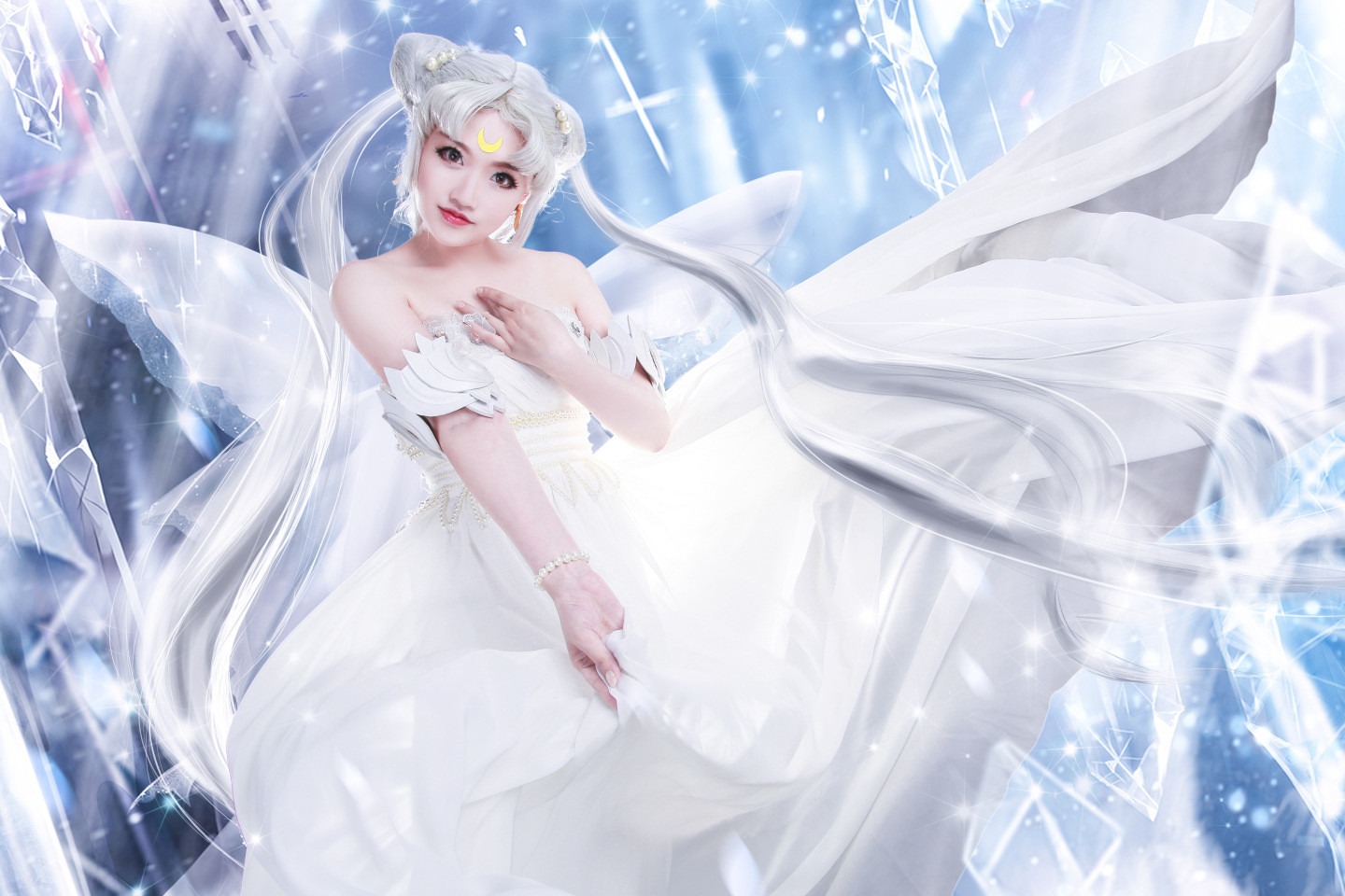 《美少女战士》星空中的倩妮迪公主cosplay图片第3张
