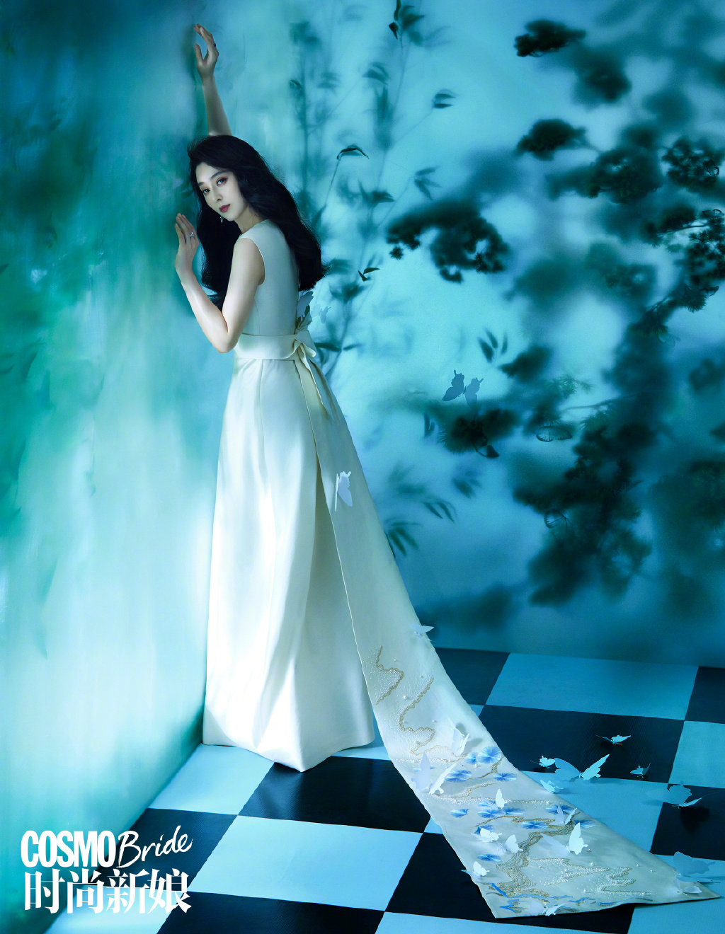 范冰冰婚纱造型身材高挑迷人写真图片第3张