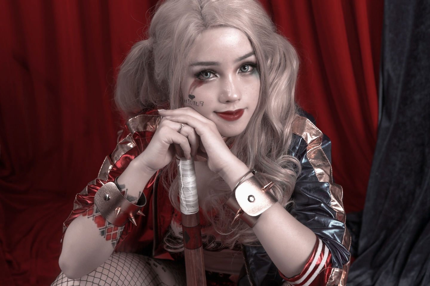 哈莉奎茵小丑女个性造型cosplay高清图片第7张