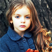 洋娃娃般精致可爱的俄罗斯童模米兰库尔尼科娃头像图片第10张