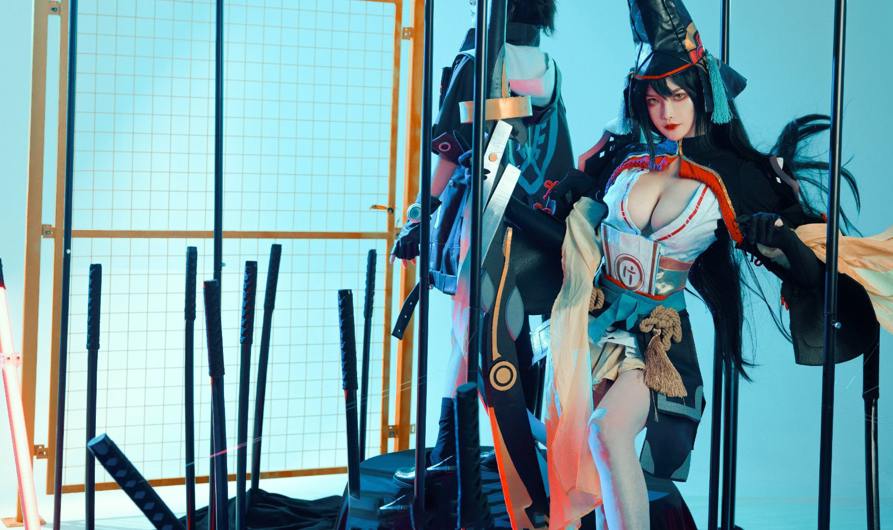 《阴阳师》SSR级别式神角色妖刀姬cosplay图片第8张