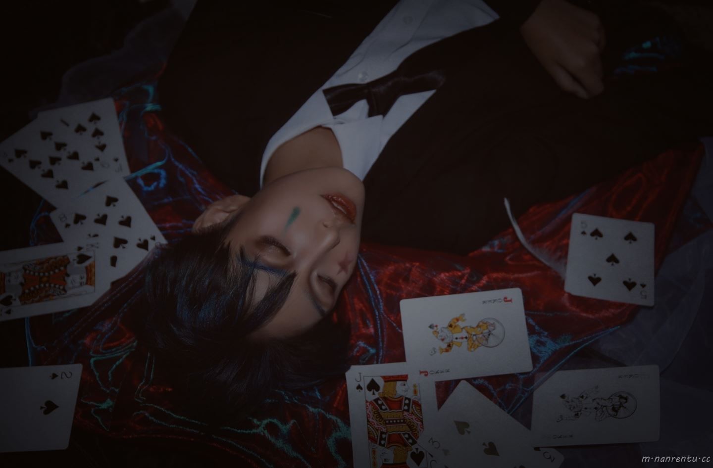 全职猎人库洛洛·鲁西鲁真人扑克牌cosplay图片第5张