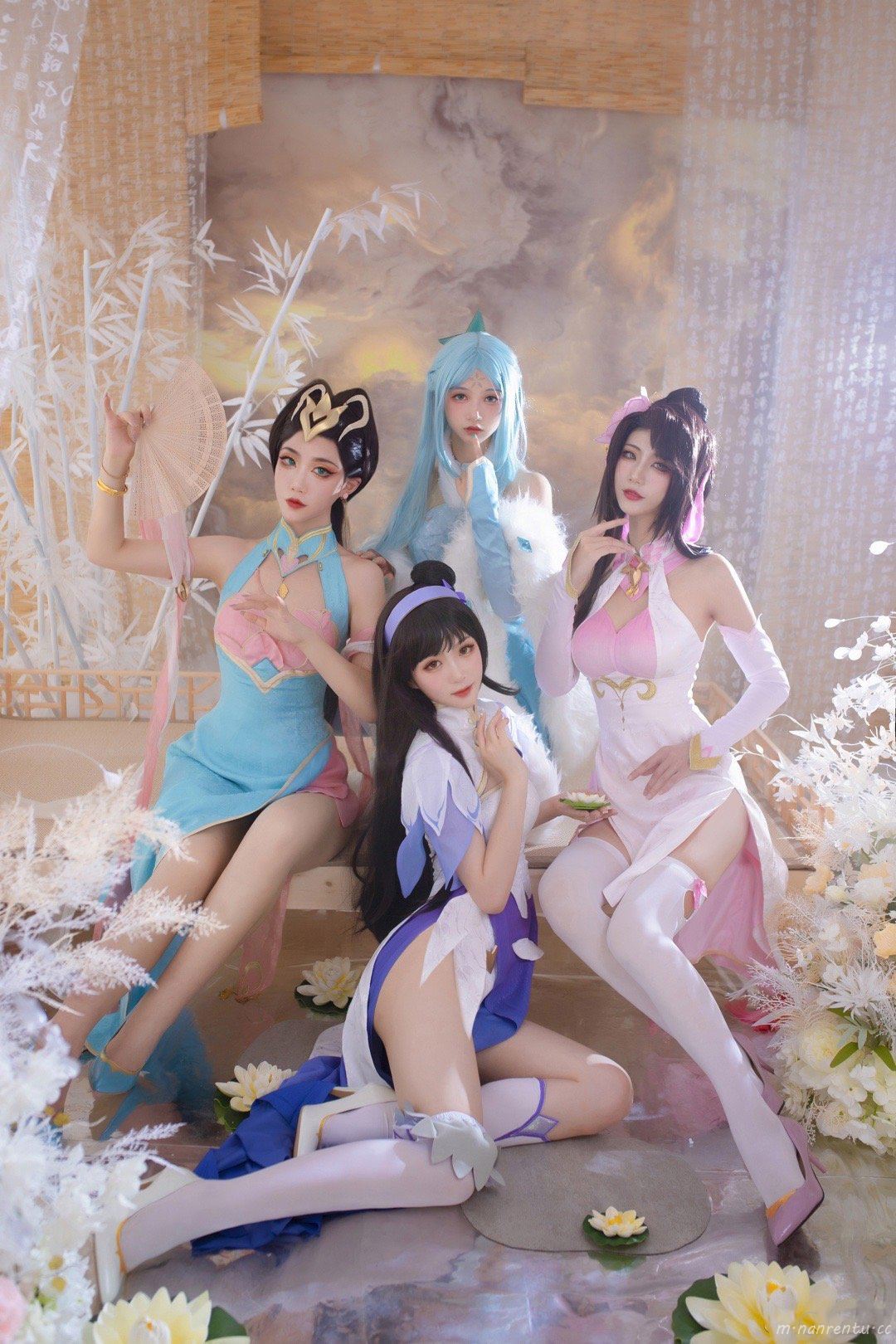 《王者荣耀》四大美女角色同人cosplay写真图片第3张