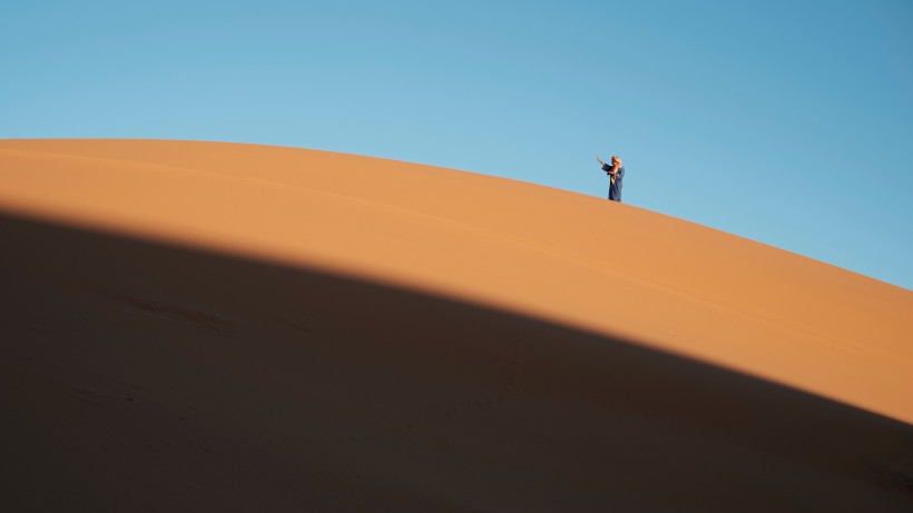 荒凉的沙漠图片-沙漠图片大全第13张