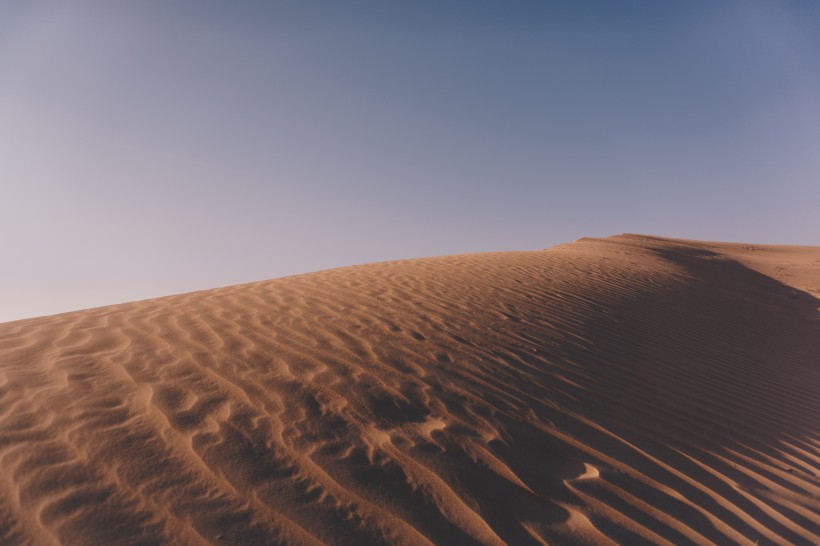 荒凉的沙漠图片-沙漠图片大全第12张