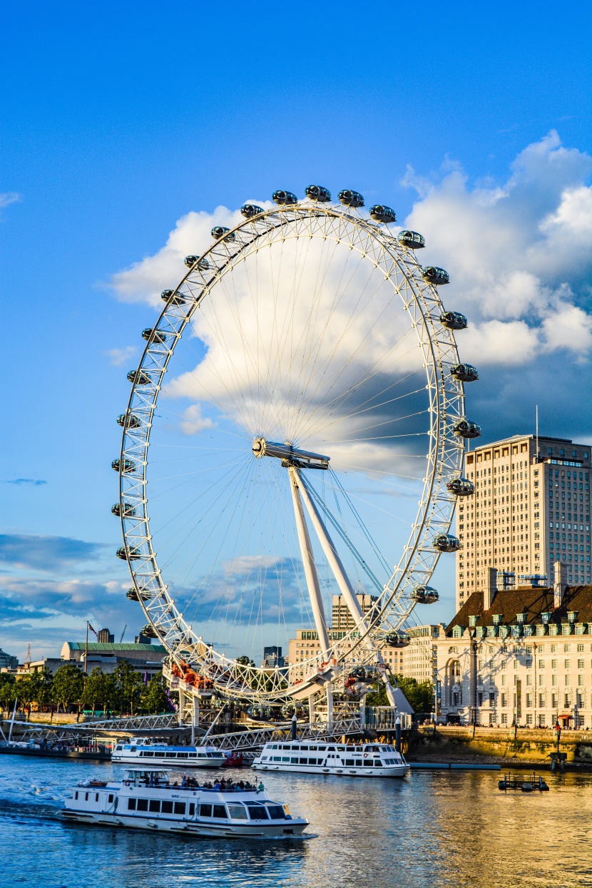 伦敦眼高清风景图片-英国伦敦地标建筑伦敦眼图片第15张
