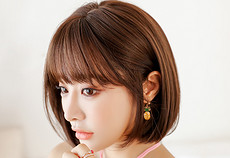 韩式短波波头发型图片女 韩系波波头短发发型图片