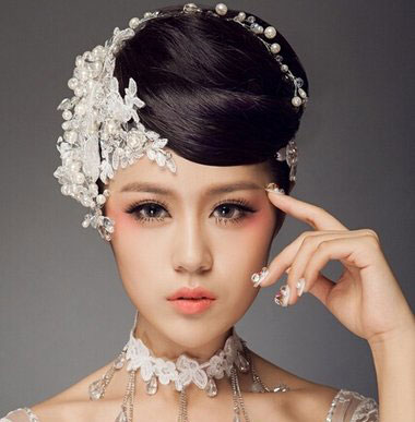 新娘盘发发型图片韩式 韩式新娘盘发教程图解步骤