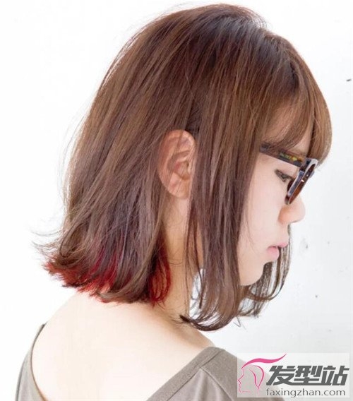 日系短发纹理烫女 日本纹理烫发型