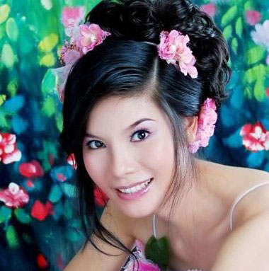 韩式唯美新娘发型图片 新娘妆发型图片韩式