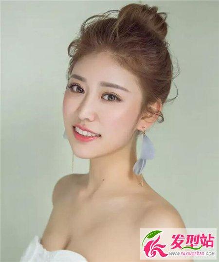 韩式新娘发型简单大方 韩式新娘发型女