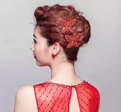 中式新娘发型简单大方 新娘经典中式发型100例