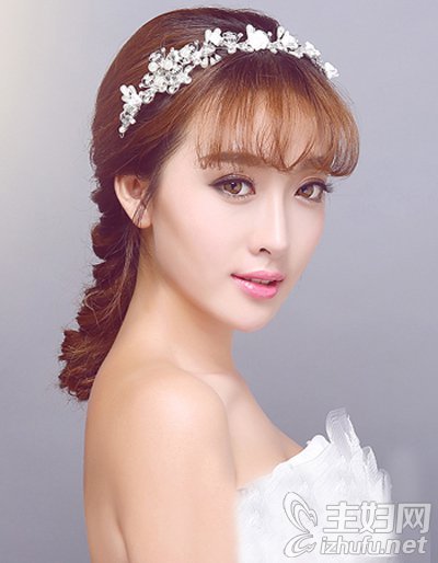 韩式小清新新娘发型 韩式新娘发型简单大方