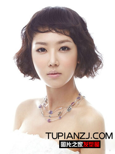 短发韩式新娘发型图片 韩式新娘发型女