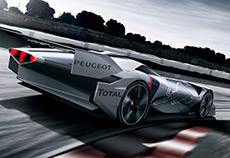 标致L750 R Hybrid Vision GT概念跑车高清图片